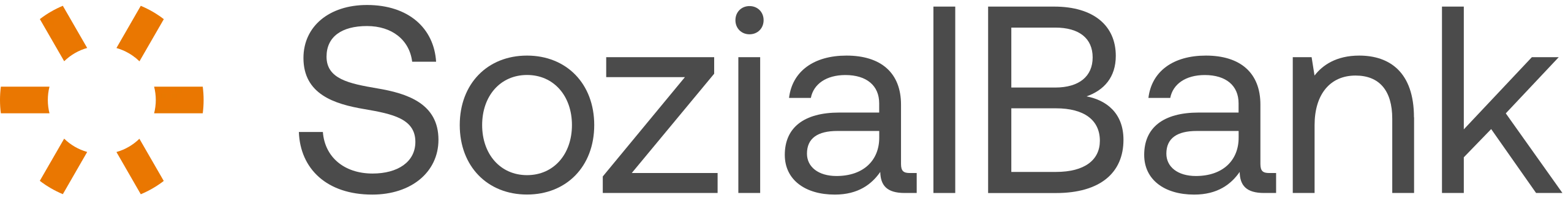 Logo der Sozialbank, über die Unterstützer an uns spenden können